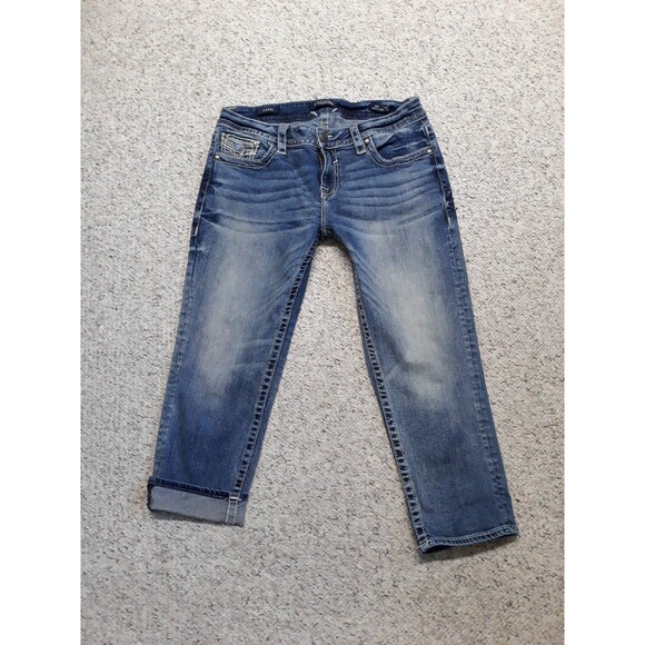 6x21 Vigoss Heritage fit Embroidered capris - Picture 3 of 5